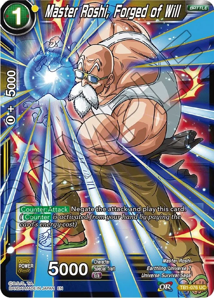 Master Roshi, Forged of Will (Alternate Art)