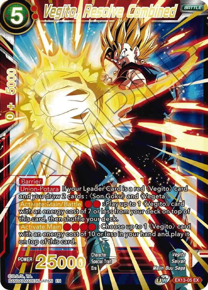 Vegito, Resolve Combined