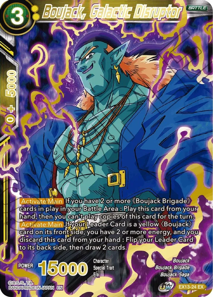 Boujack, Galactic Disruptor