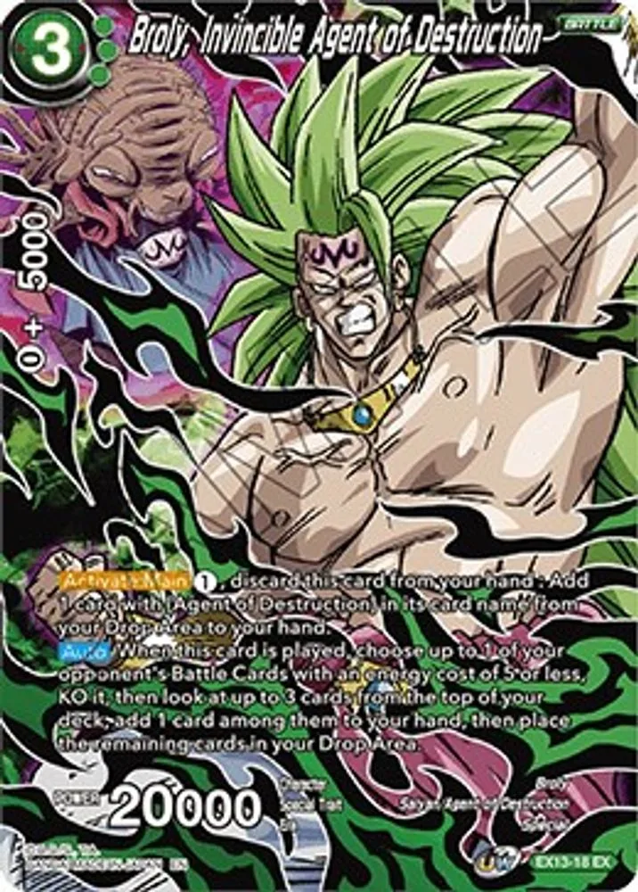 Broly, Invincible Agent of Destruction