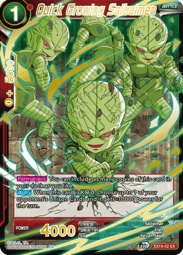Quick Growing Saibaimen