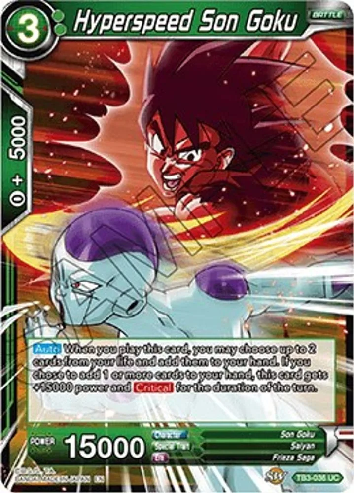 Hyperspeed Son Goku
