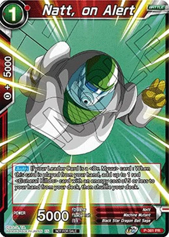 Natt, on Alert (Tournament Pack Vol. 8)