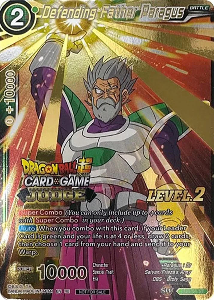 Defending Father Paragus (Judge Pack Vol.13 · Level 2)
