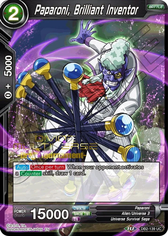 Paparoni, Brilliant Inventor (Divine Multiverse Draft Tournament)