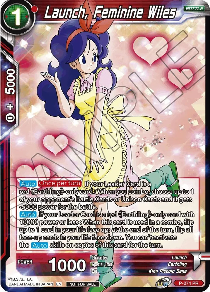 Launch, Feminine Wiles (Event Pack 08)