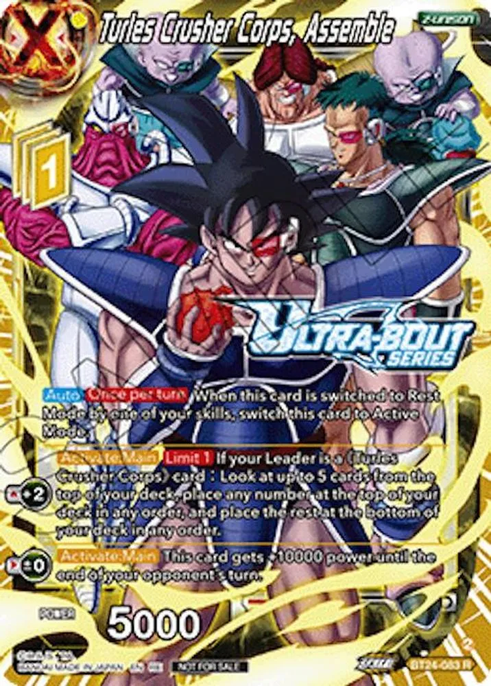 Turles Crusher Corps, Assemble (Event Pack 19)