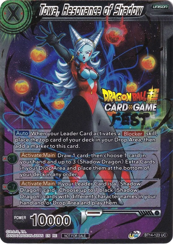 Towa, Resonance of Shadow (Card Game Fest 2022)