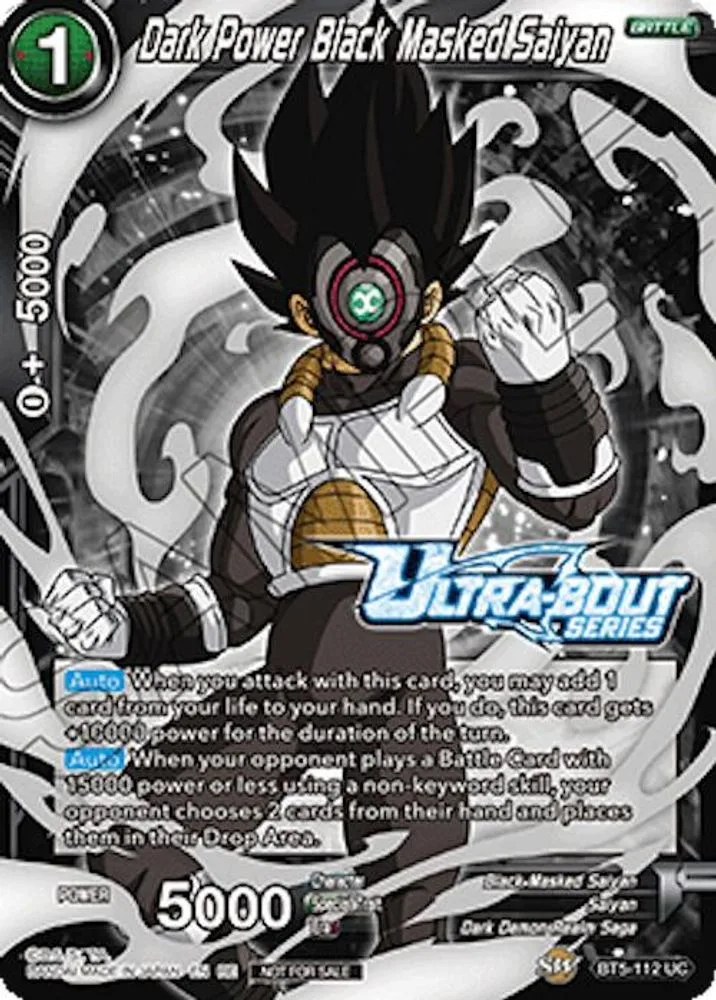Dark Power Black Masked Saiyan (Gen Con 2019) (Event Pack 19)