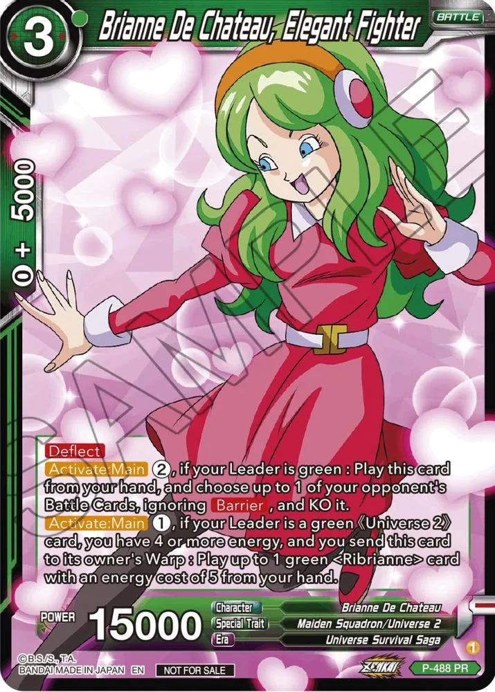Brianne De Chateau, Elegant Fighter (Zenkai Series Tournament Pack Vol.3)