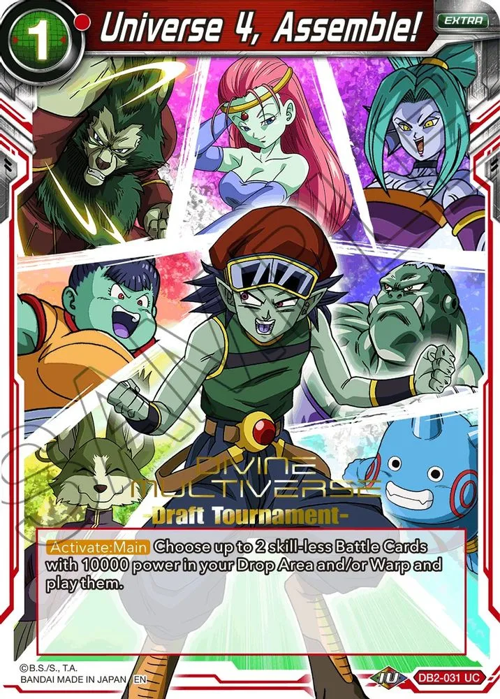 Universe 4, Assemble! (Divine Multiverse Draft Tournament)