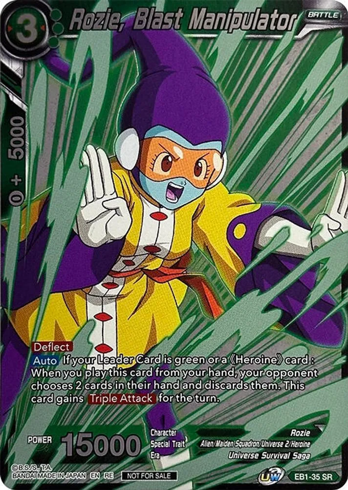 Rozie, Blast Manipulator