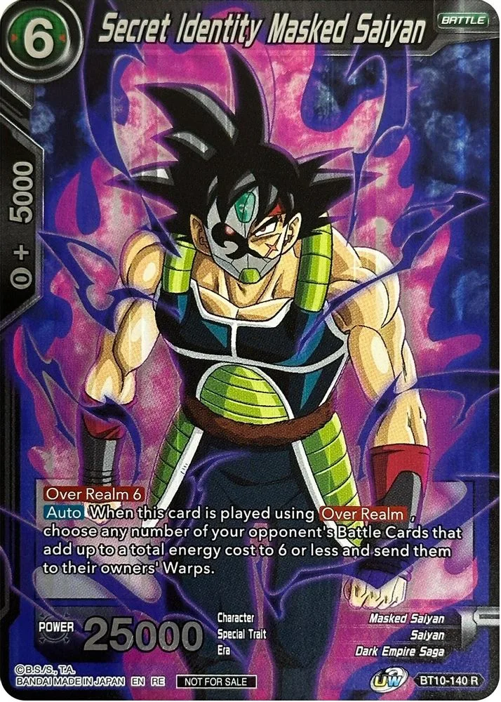 Secret Identity Masked Saiyan (Championship Selection Pack 2023 Vol.3)