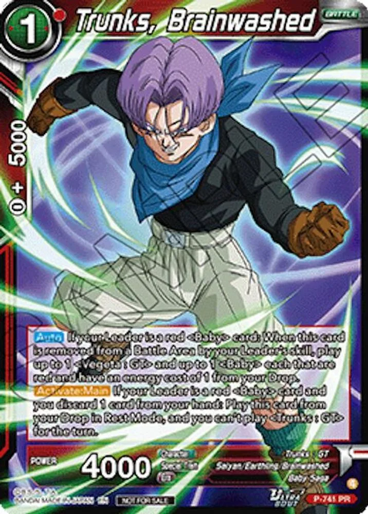 Trunks, Brainwashed (Ultra-Bout Series Tournament Pack Vol.3)