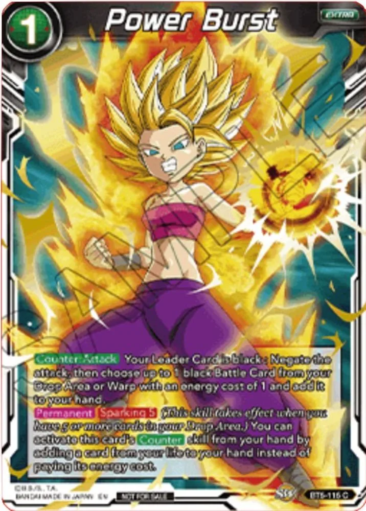 Power Burst (Gold Stamped)
