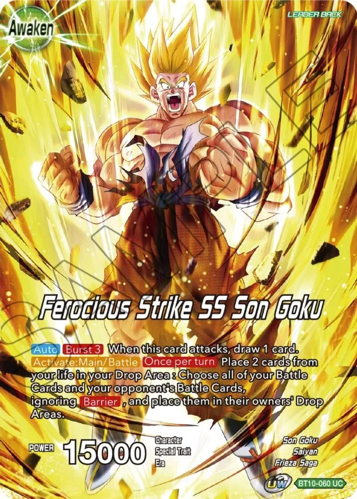 Son Goku // Ferocious Strike SS Son Goku
