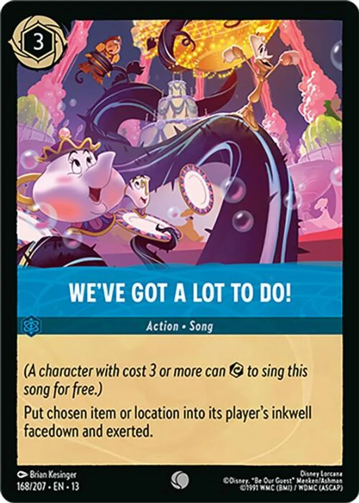 We've Got a Lot to Do!