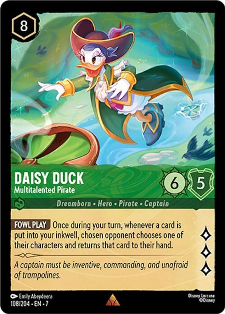 Daisy Duck - Multitalented Pirate