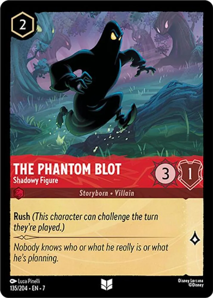 The Phantom Blot - Shadowy Figure