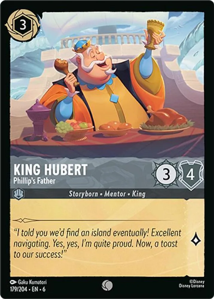 King Hubert - Phillip's Father