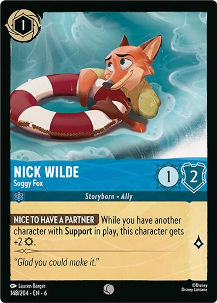 Nick Wilde - Soggy Fox