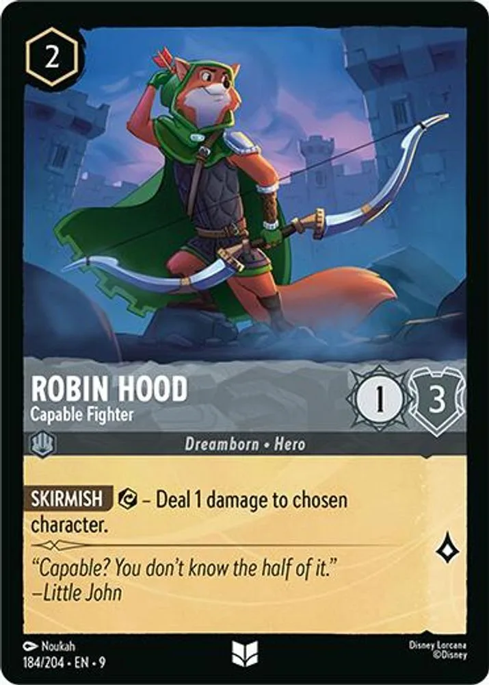 Robin Hood - Capable Fighter