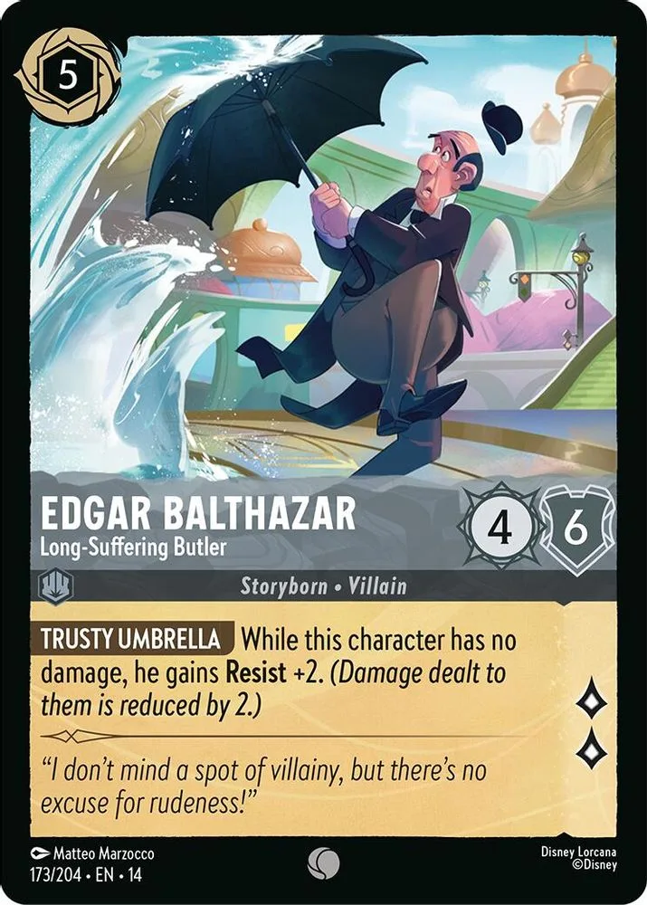 Edgar Balthazar - Long-Suffering Butler
