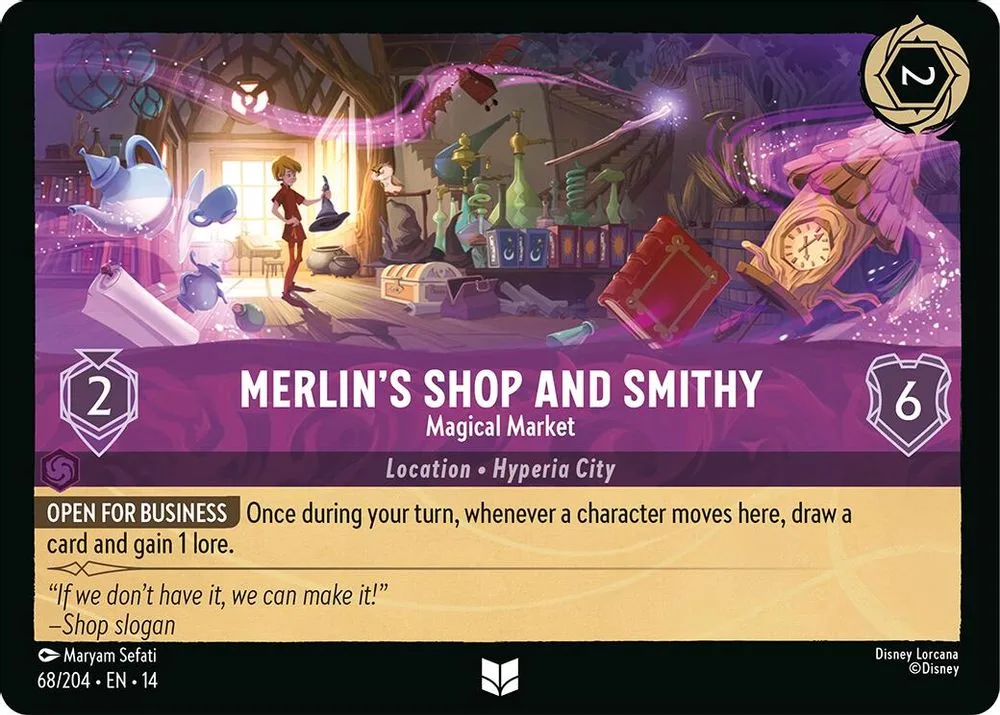 Merlin's Shop and Smithy - Magical Market
