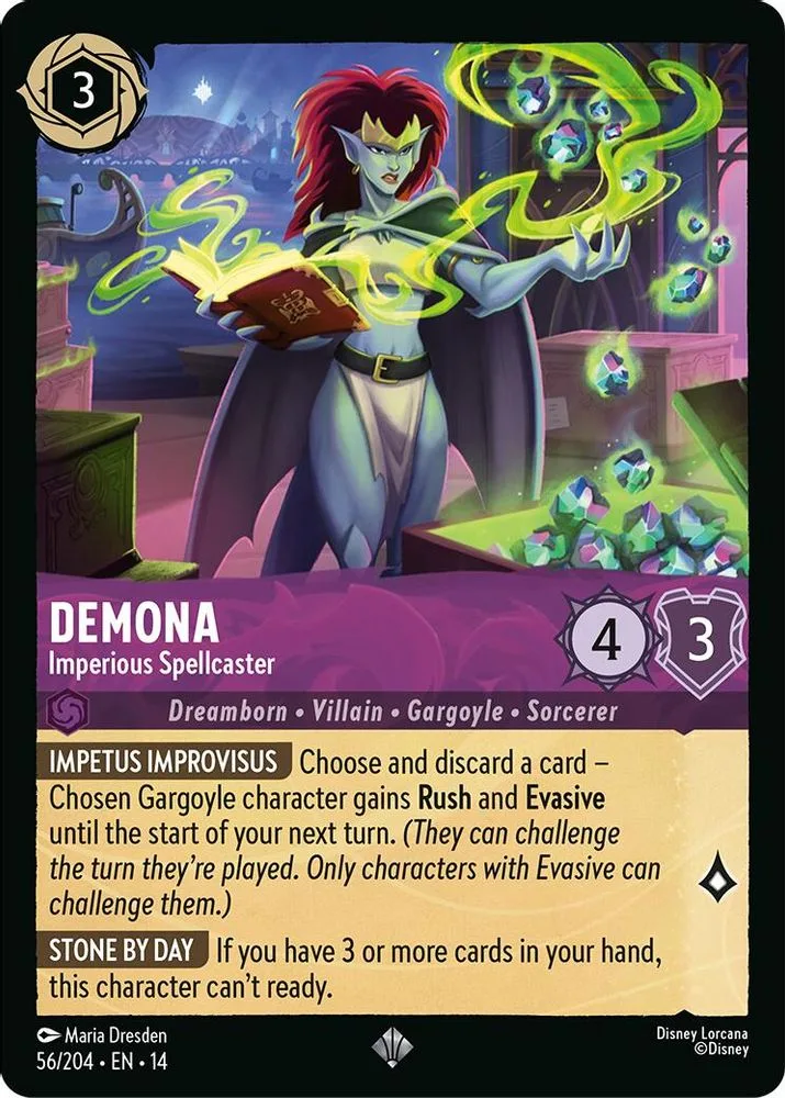 Demona - Imperious Spellcaster