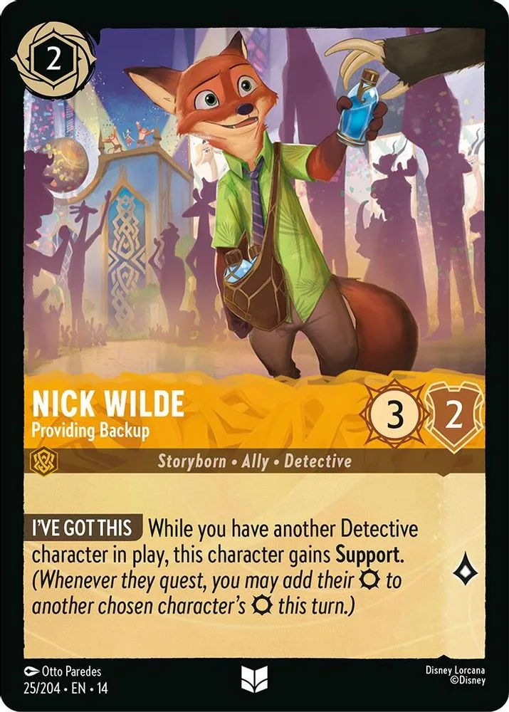 Nick Wilde - Providing Backup