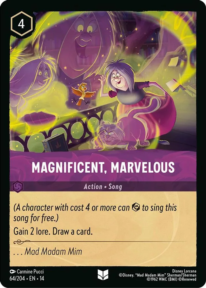 Magnificent, Marvelous