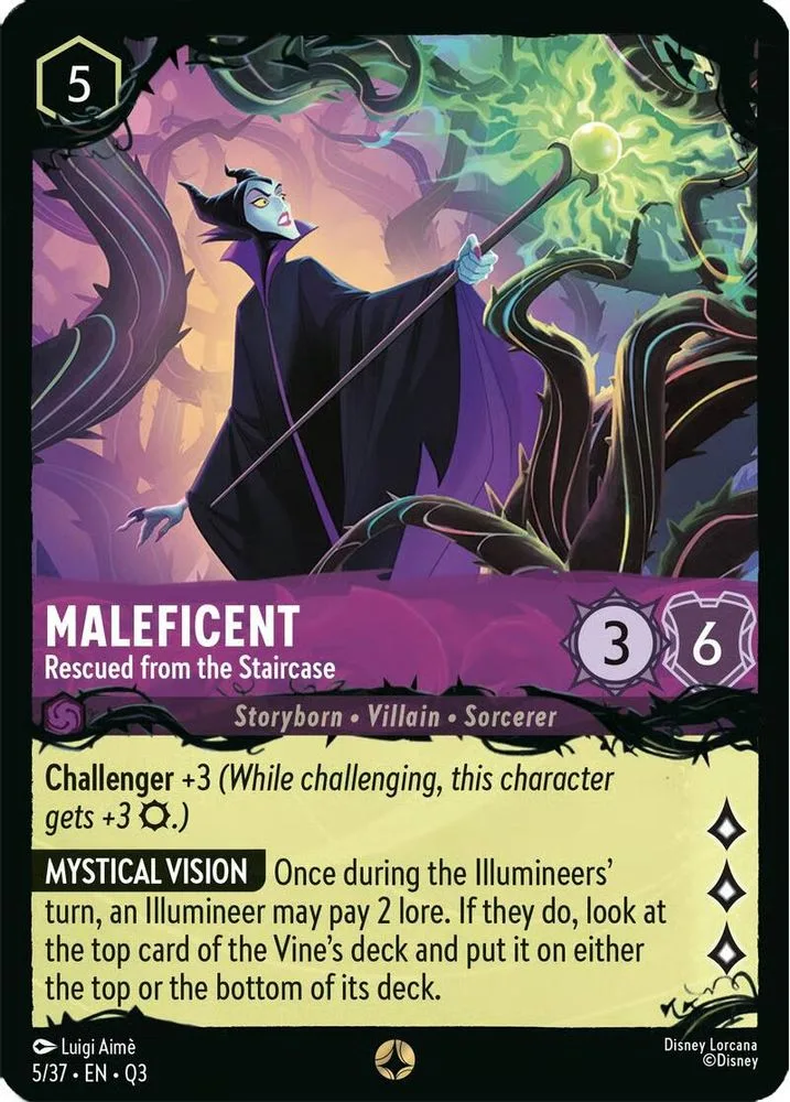 Maleficent - Rescued from the Staircase