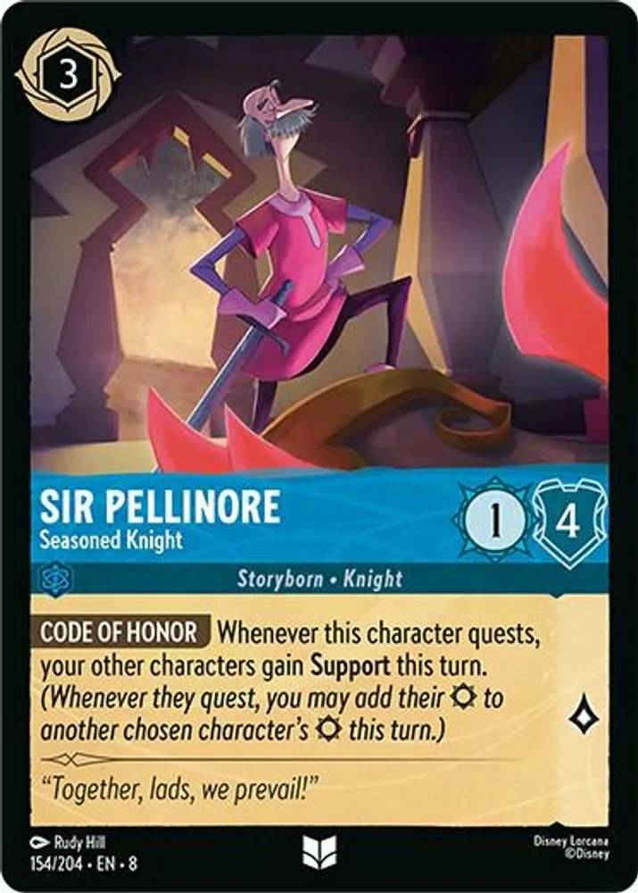 Sir Pellinore - Seasoned Knight