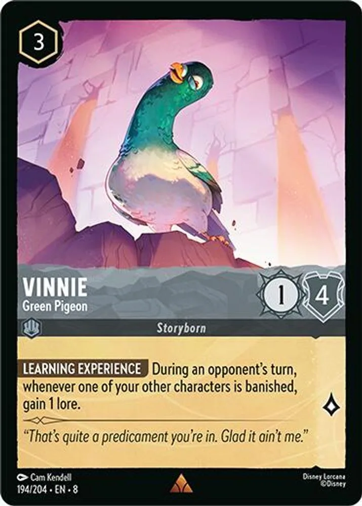 Vinnie - Green Pigeon
