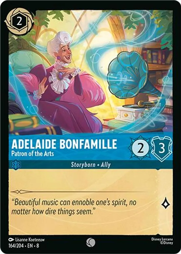 Adelaide Bonfamille - Patron of the Arts