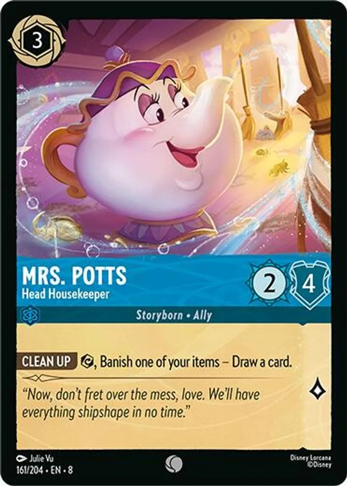 Mrs. Potts - Head Housekeeper