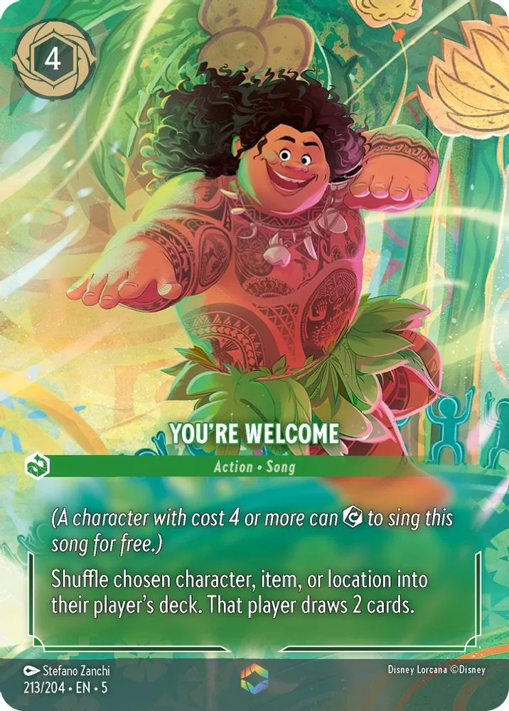 You're Welcome (Enchanted)