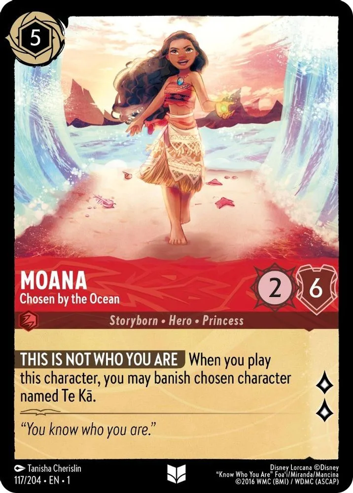 Moana - Chosen by the Ocean