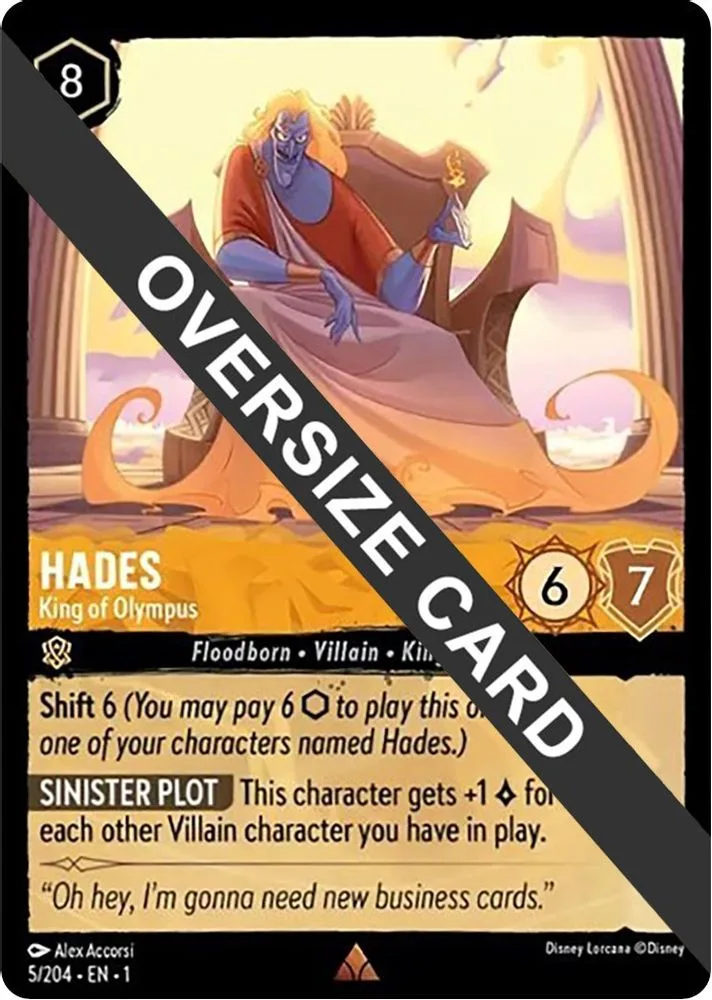 Hades - King of Olympus (Oversized)