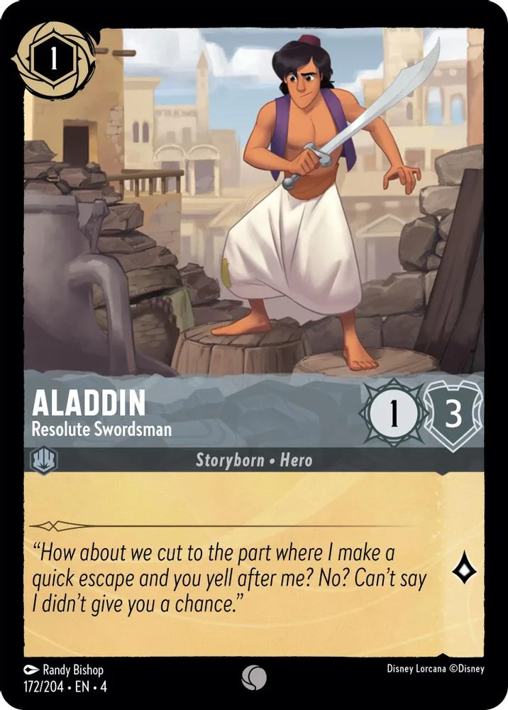 Aladdin - Resolute Swordsman