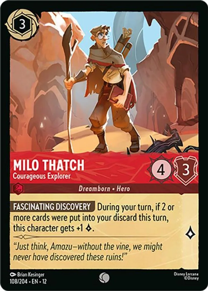 Milo Thatch - Courageous Explorer