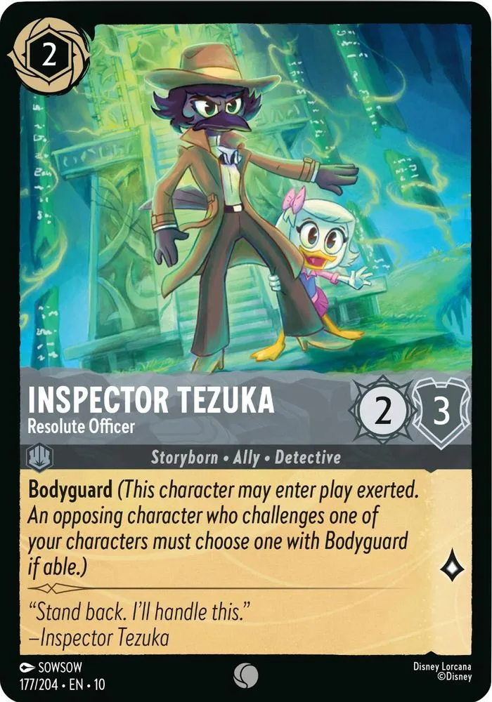 Inspector Tezuka - Resolute Officer