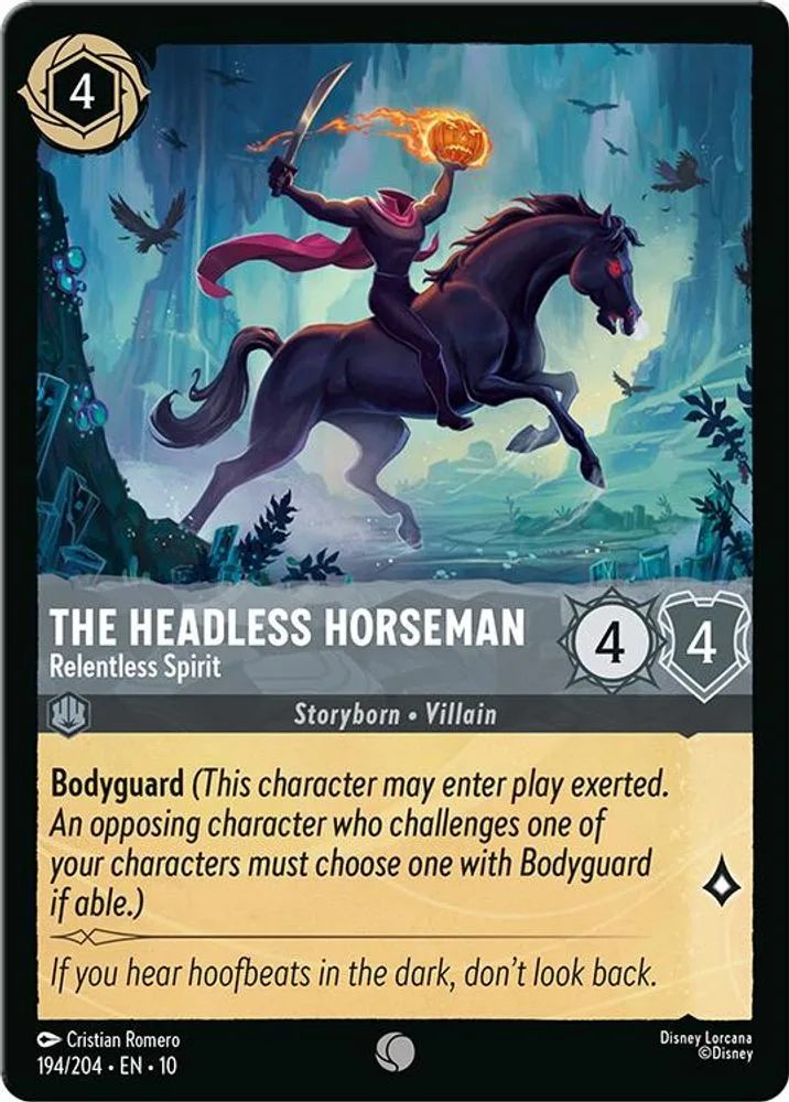 The Headless Horseman - Relentless Spirit