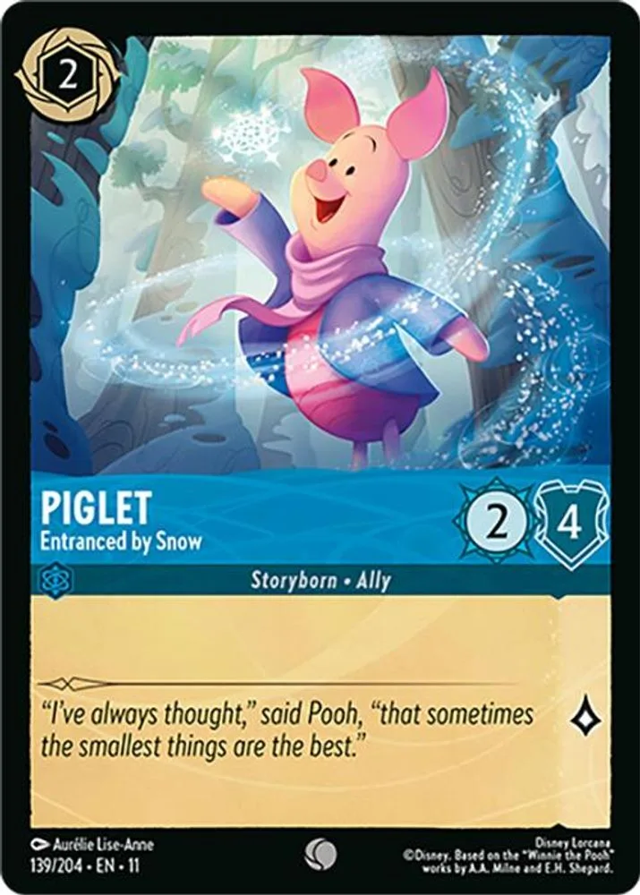 Piglet - Entranced by Snow