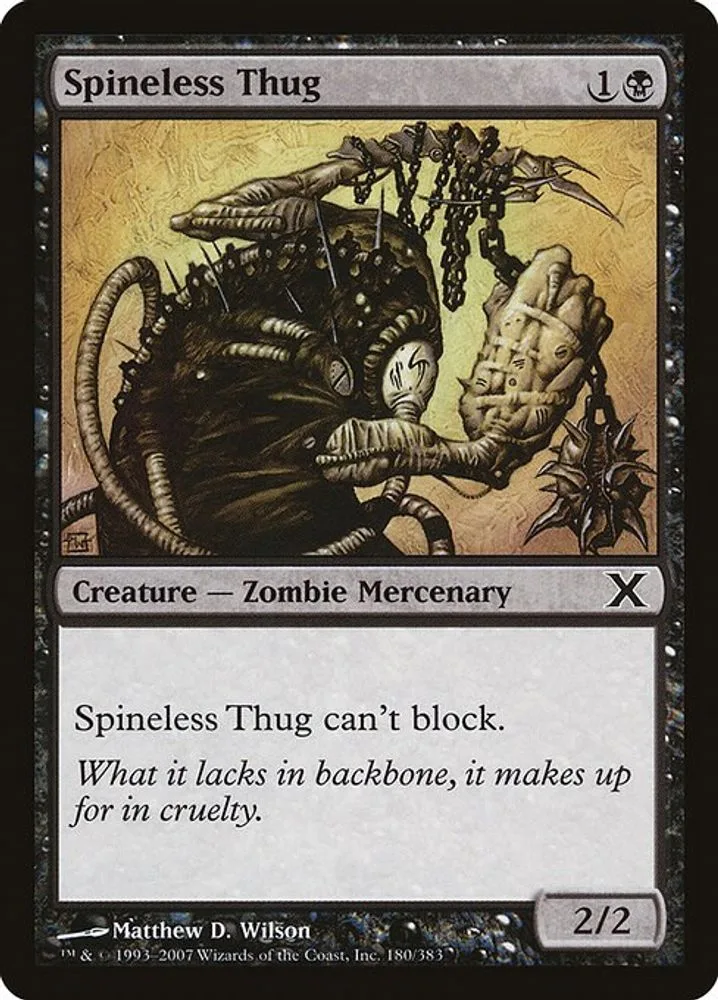 Spineless Thug
