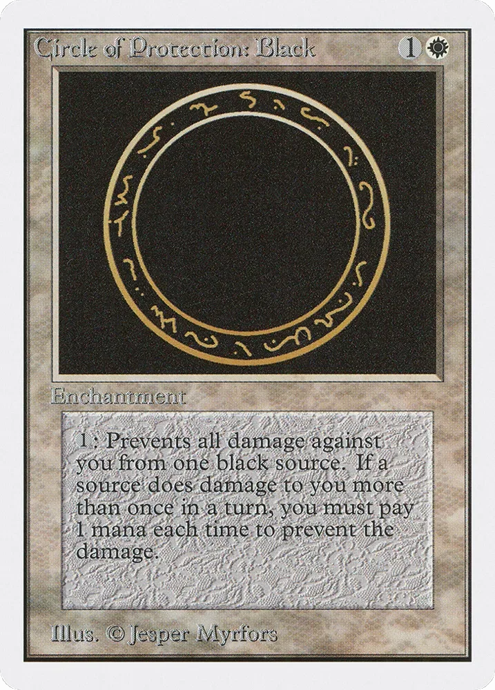 Circle of Protection: Black