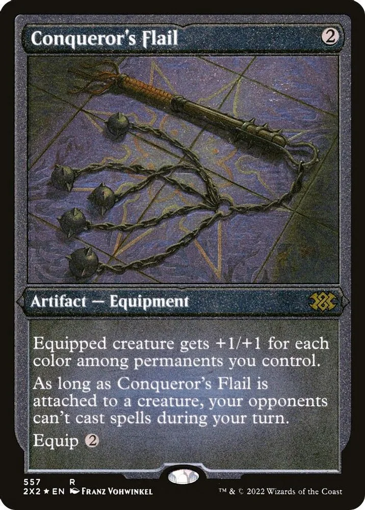 Conqueror's Flail (Foil Etched)