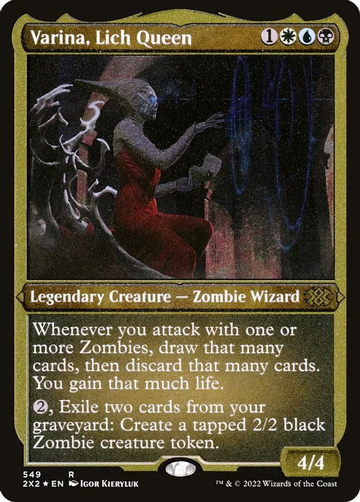 Varina, Lich Queen (Foil Etched)