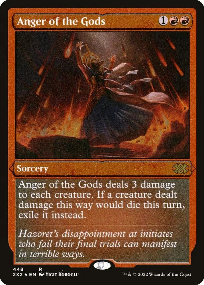 Anger of the Gods (Foil Etched)