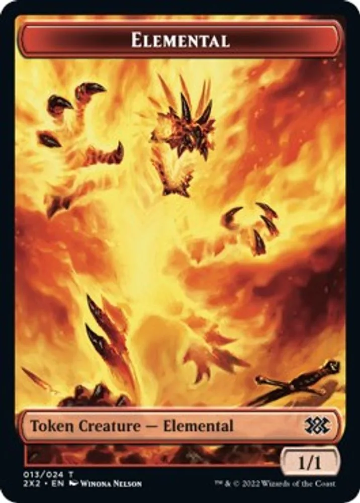 Elemental // Angel Double-Sided Token
